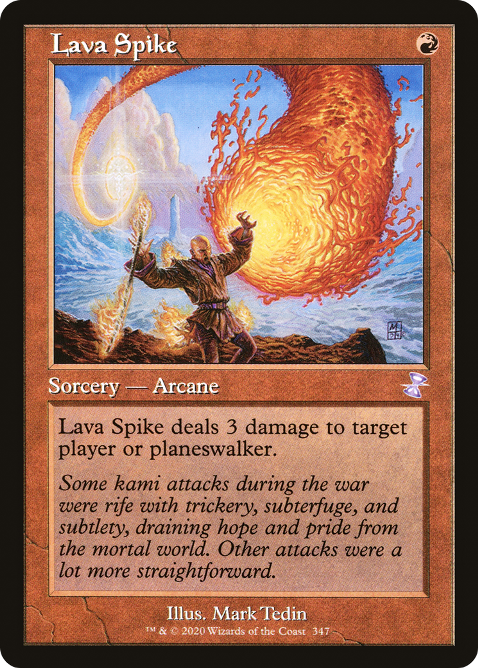 Pointe de lave — Time Spiral Remastered — Magic: The Gathering