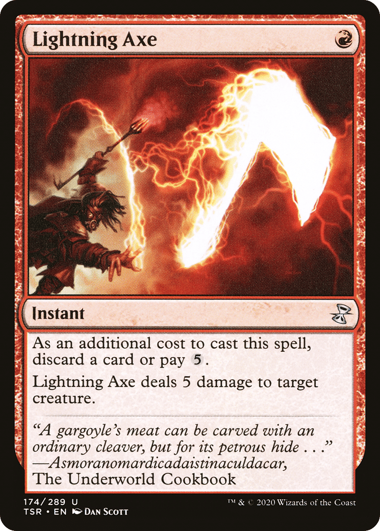 Lightning Axe — Time Spiral Remastered — Magic: The Gathering