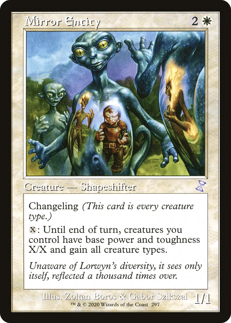 Mirror Entity — Time Spiral Remastered — Magic: The Gathering