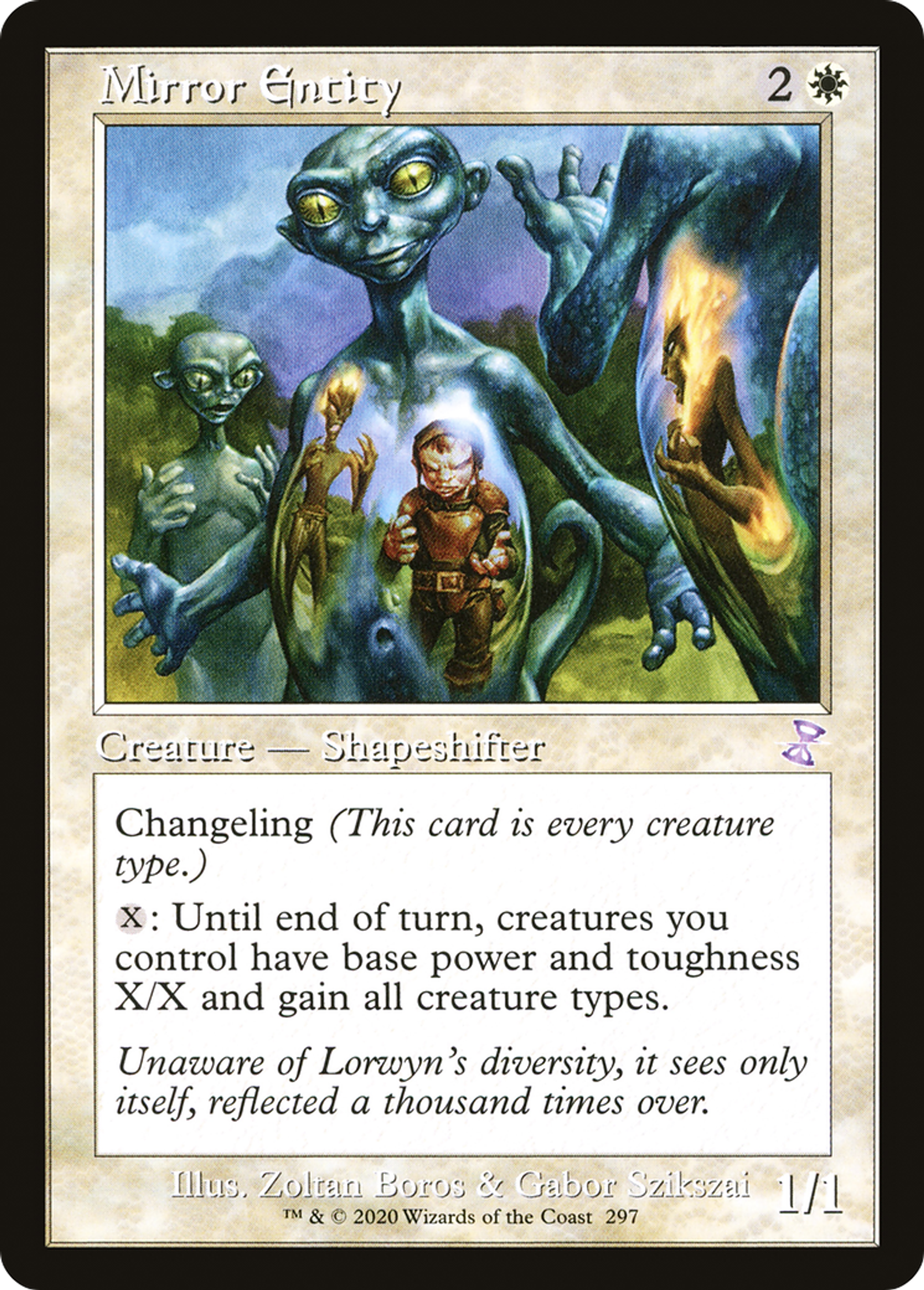 Mirror Entity — Time Spiral Remastered — Magic: The Gathering