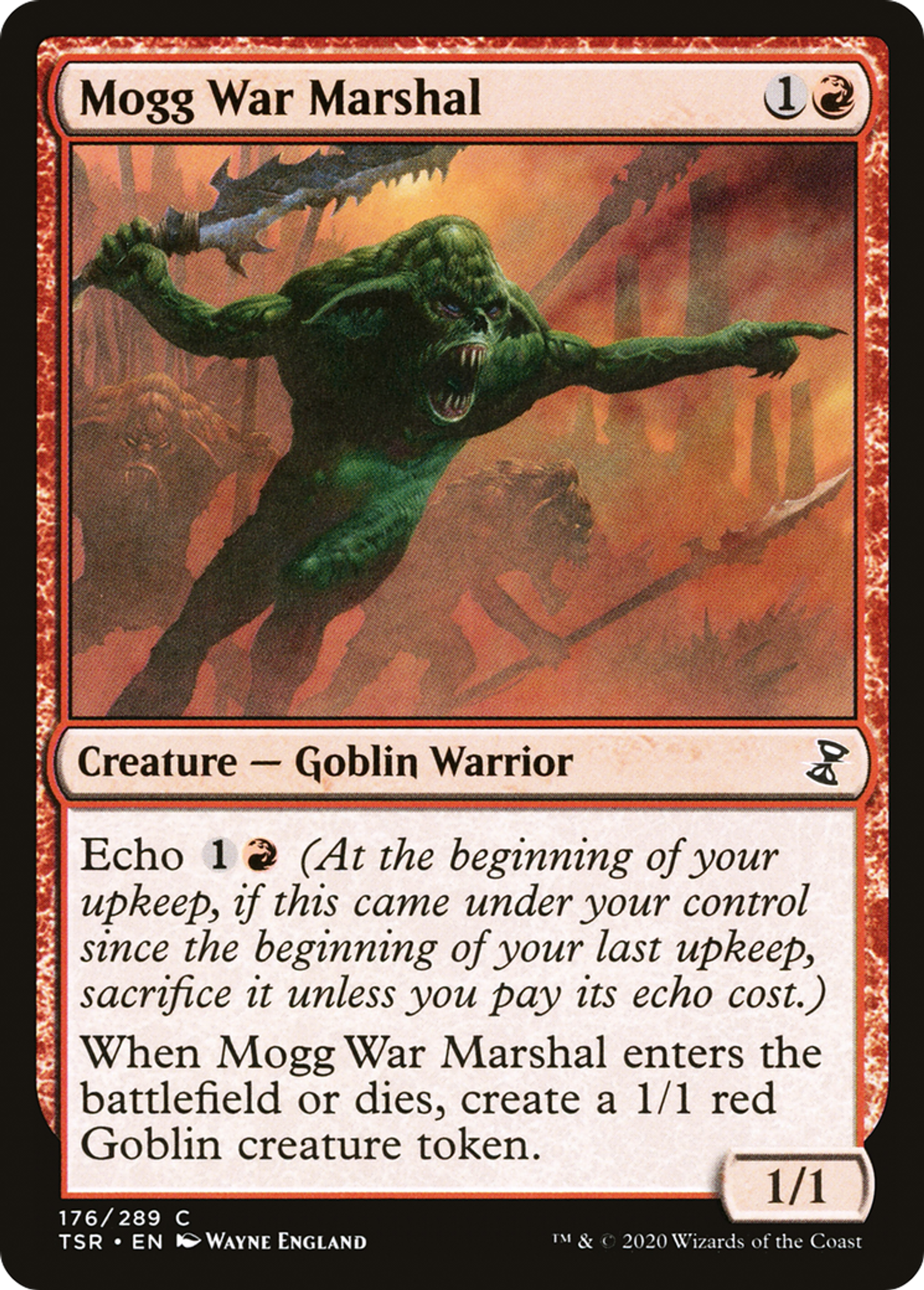 Maréchal de guerre mogg — Time Spiral Remastered — Magic: The Gathering