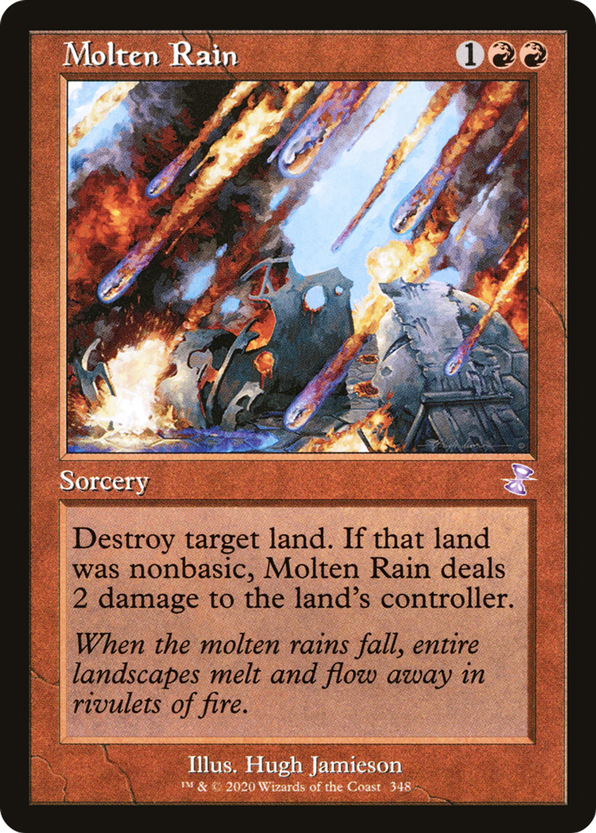 Pluie en fusion — Time Spiral Remastered — Magic: The Gathering