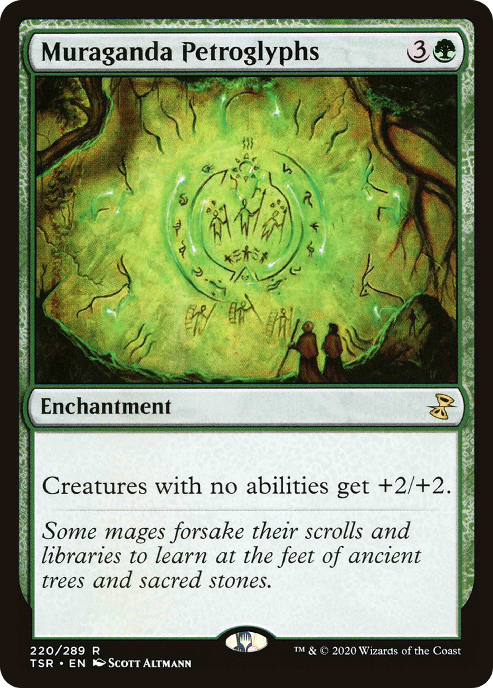 Pétroglyphes de Muraganda — Time Spiral Remastered — Magic: The Gathering
