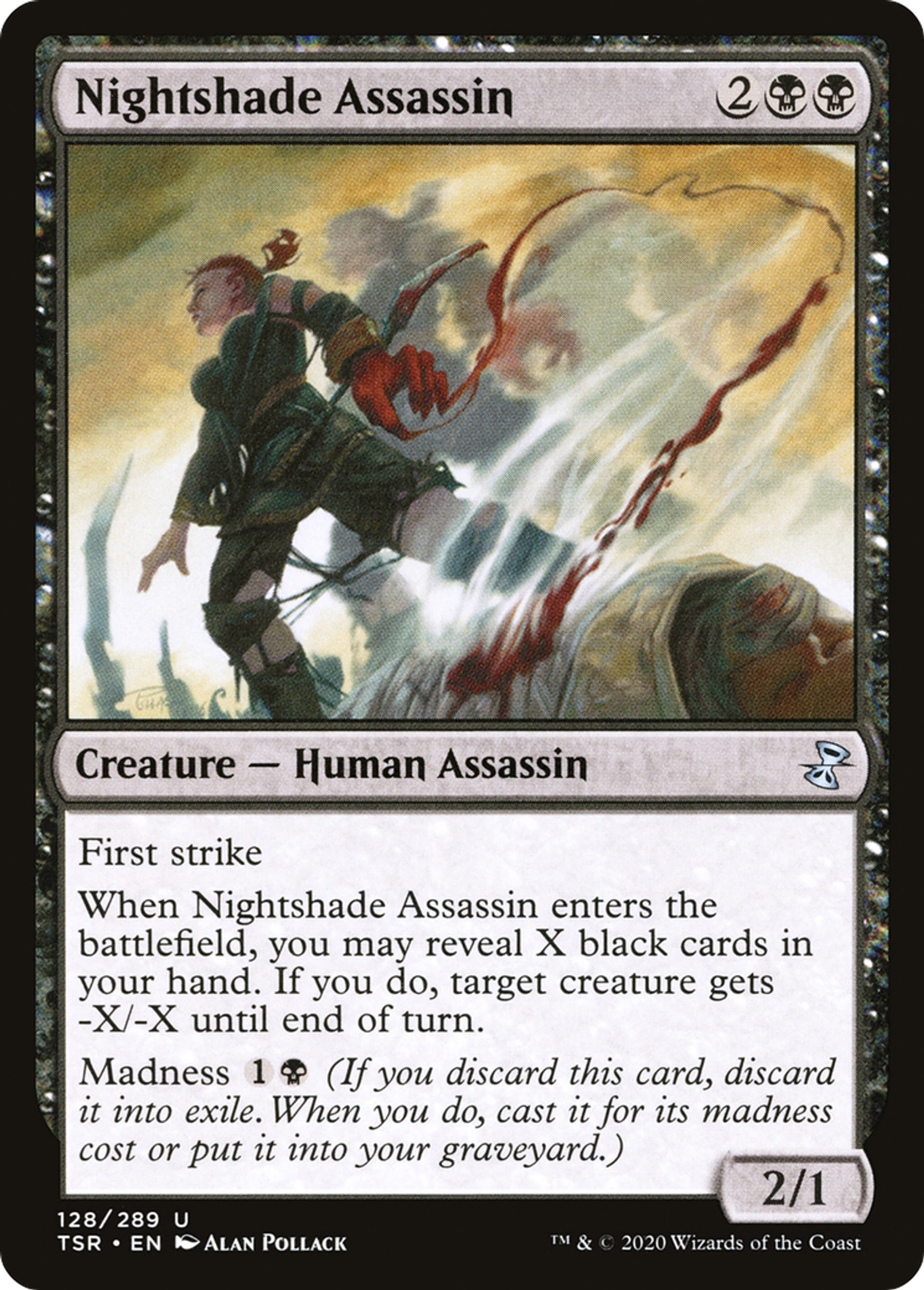 Assassin de la belladone — Time Spiral Remastered — Magic: The Gathering