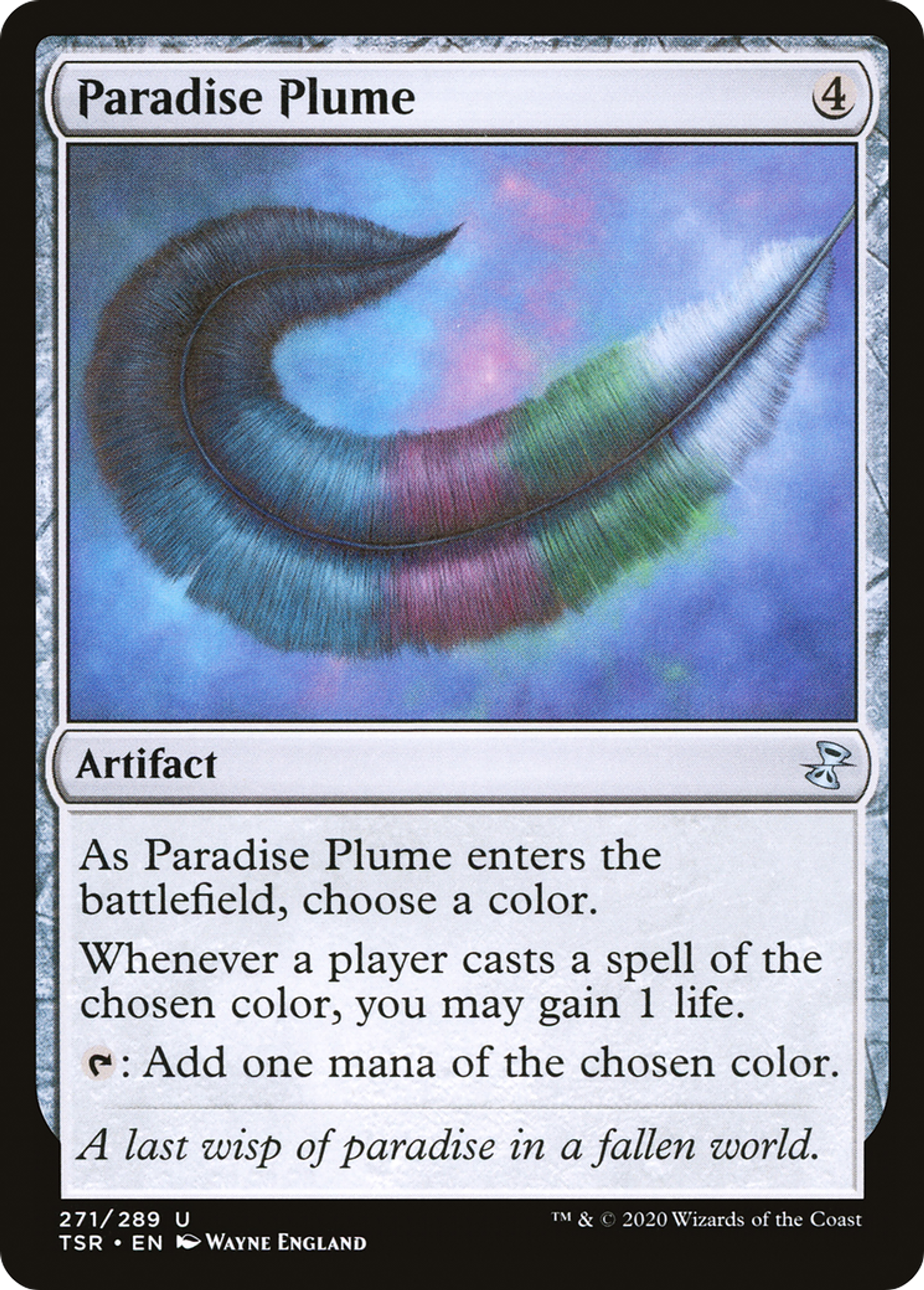 Panache de paradis — Time Spiral Remastered — Magic: The Gathering