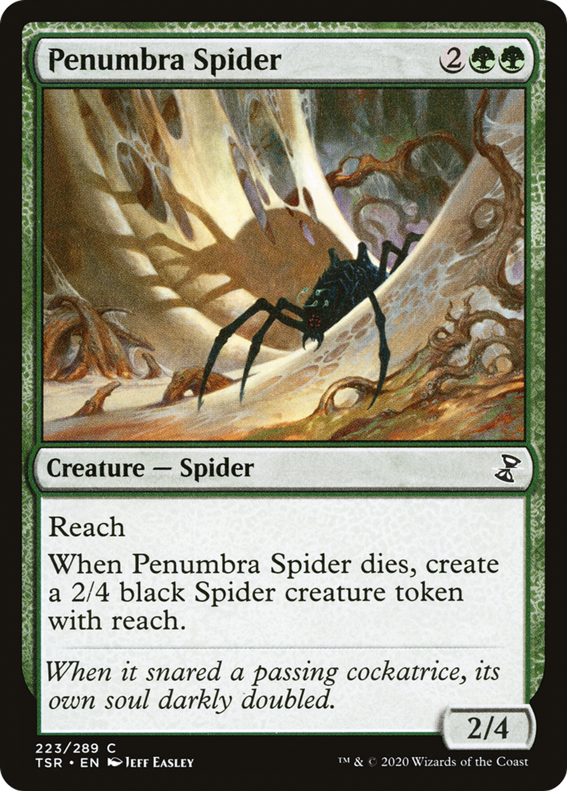 Araignée de la pénombre — Time Spiral Remastered — Magic: The Gathering