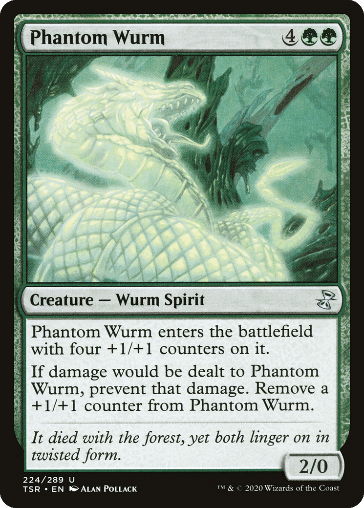 Phantom Wurm — Time Spiral Remastered — Magic: The Gathering