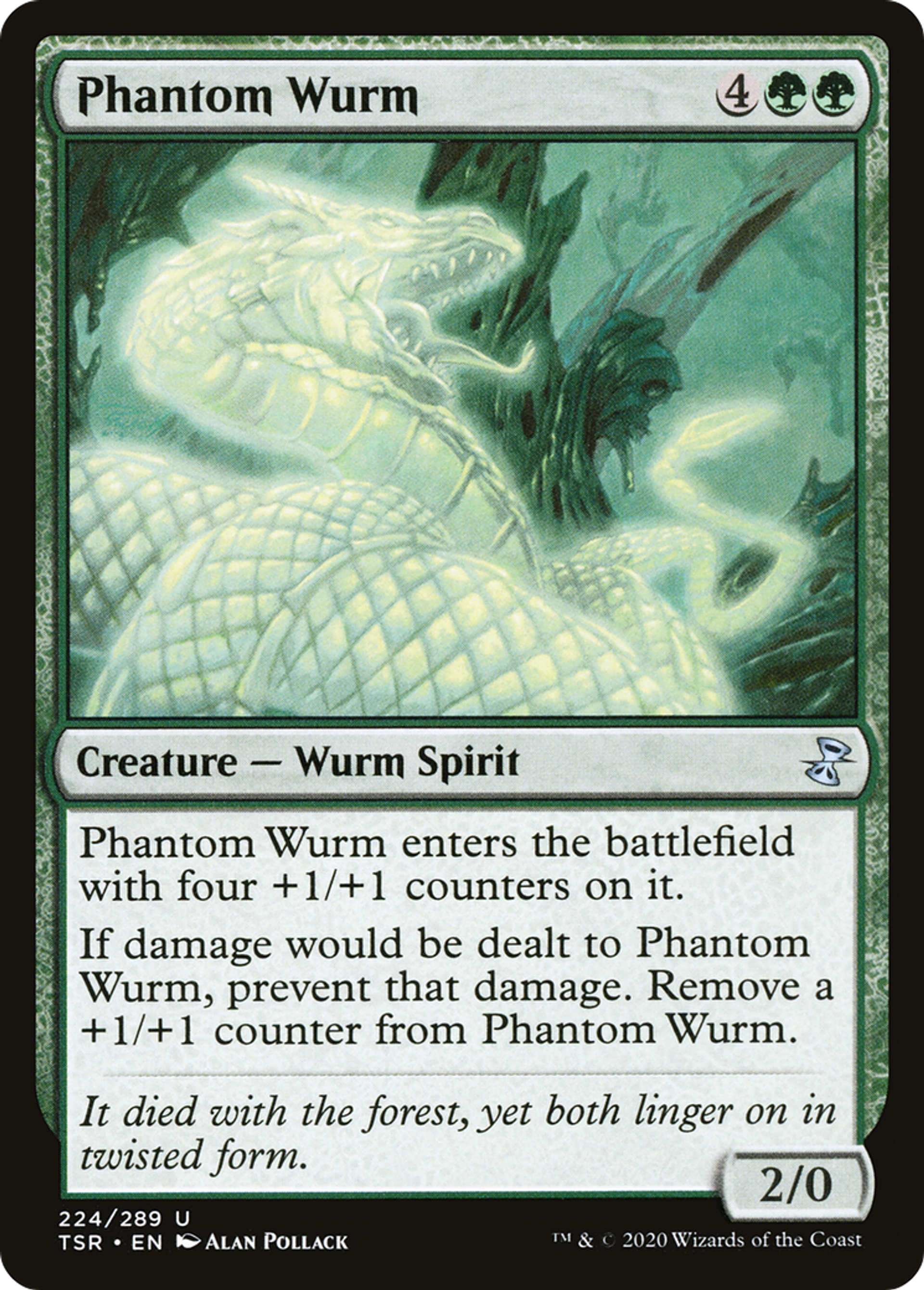 Guivre fantomatique — Time Spiral Remastered — Magic: The Gathering
