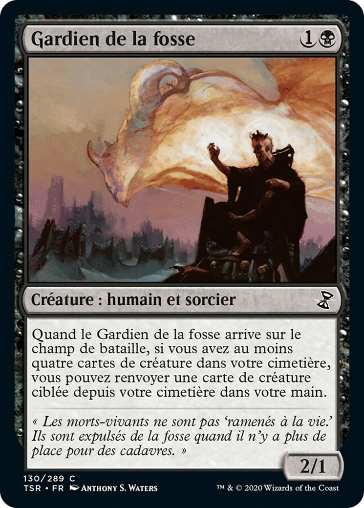 Gardien de la fosse — Time Spiral Remastered — Magic: The Gathering