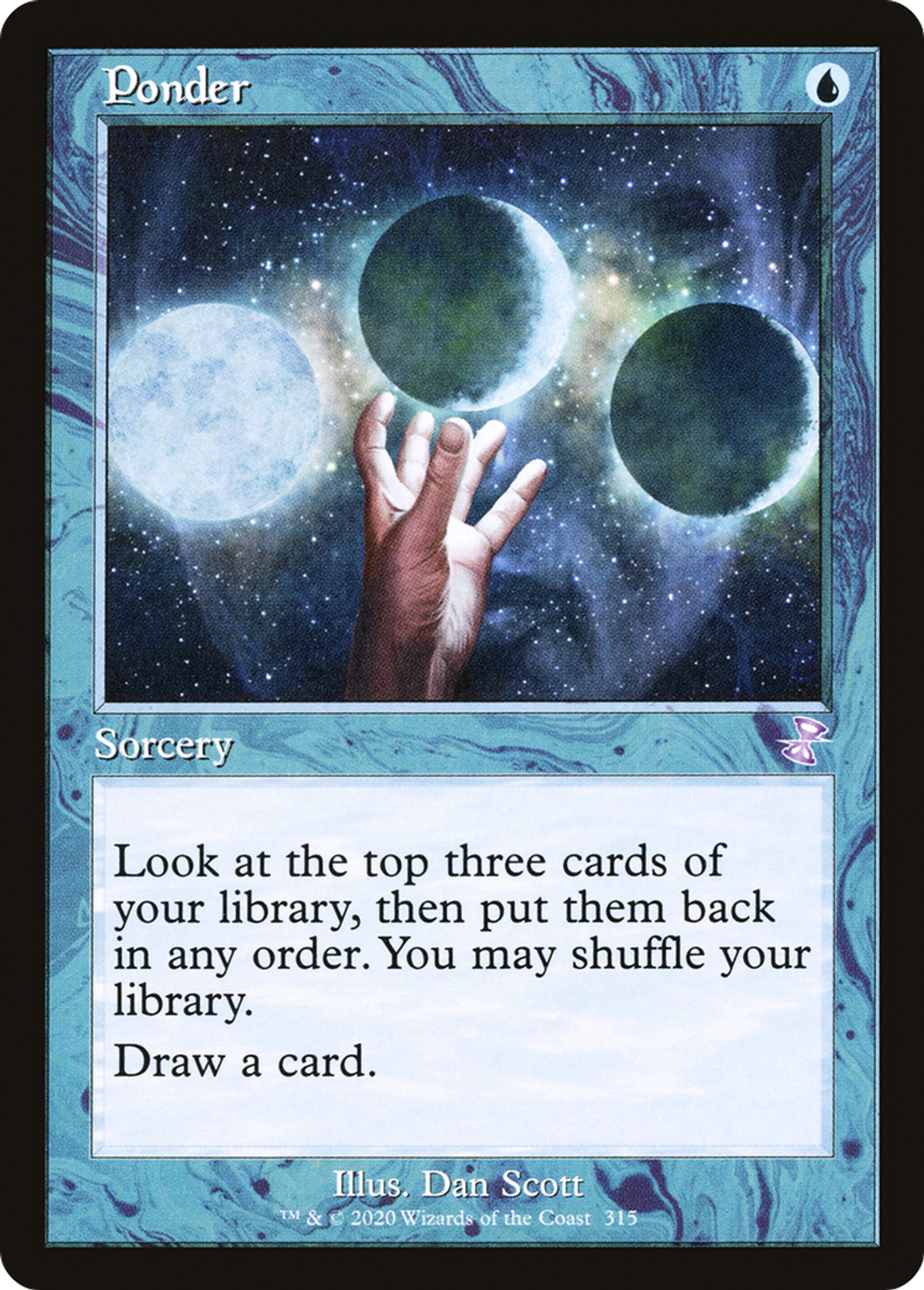 Ponder — Time Spiral Remastered — Magic: The Gathering