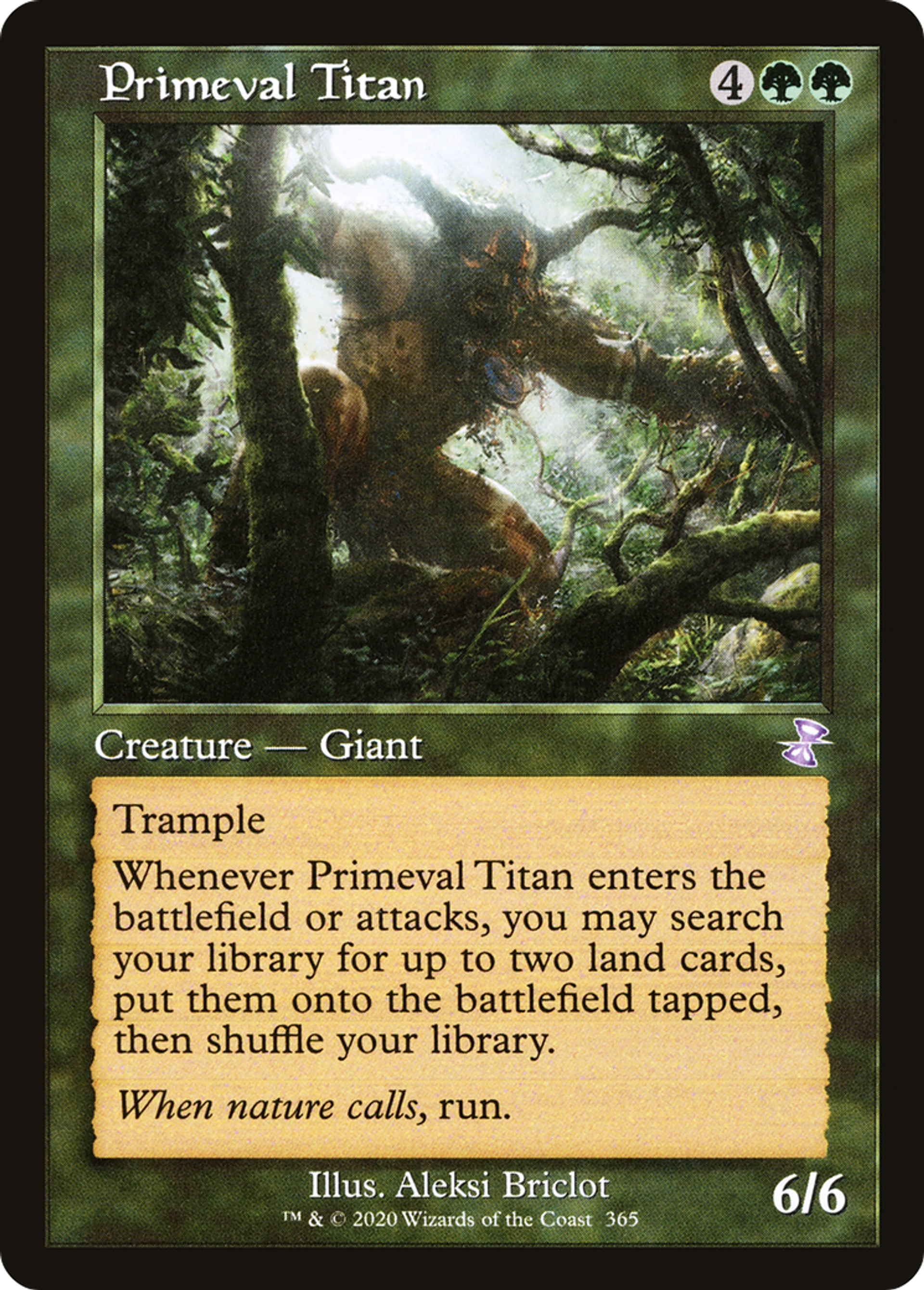 Titan primitif — Time Spiral Remastered — Magic: The Gathering
