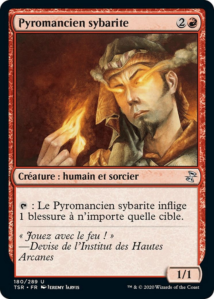 Pyromancien sybarite — Time Spiral Remastered — Magic: The Gathering