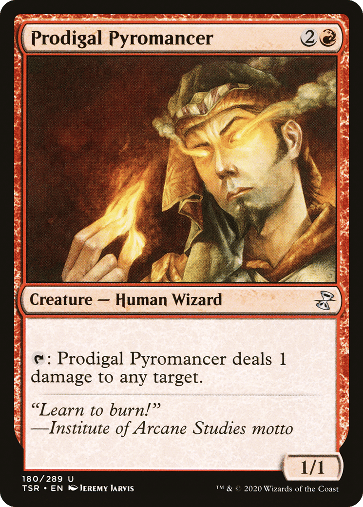 Prodigal Pyromancer — Time Spiral Remastered — Magic: The Gathering