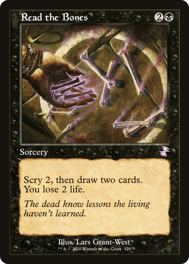 Read the Bones — Time Spiral Remastered — Magic: The Gathering