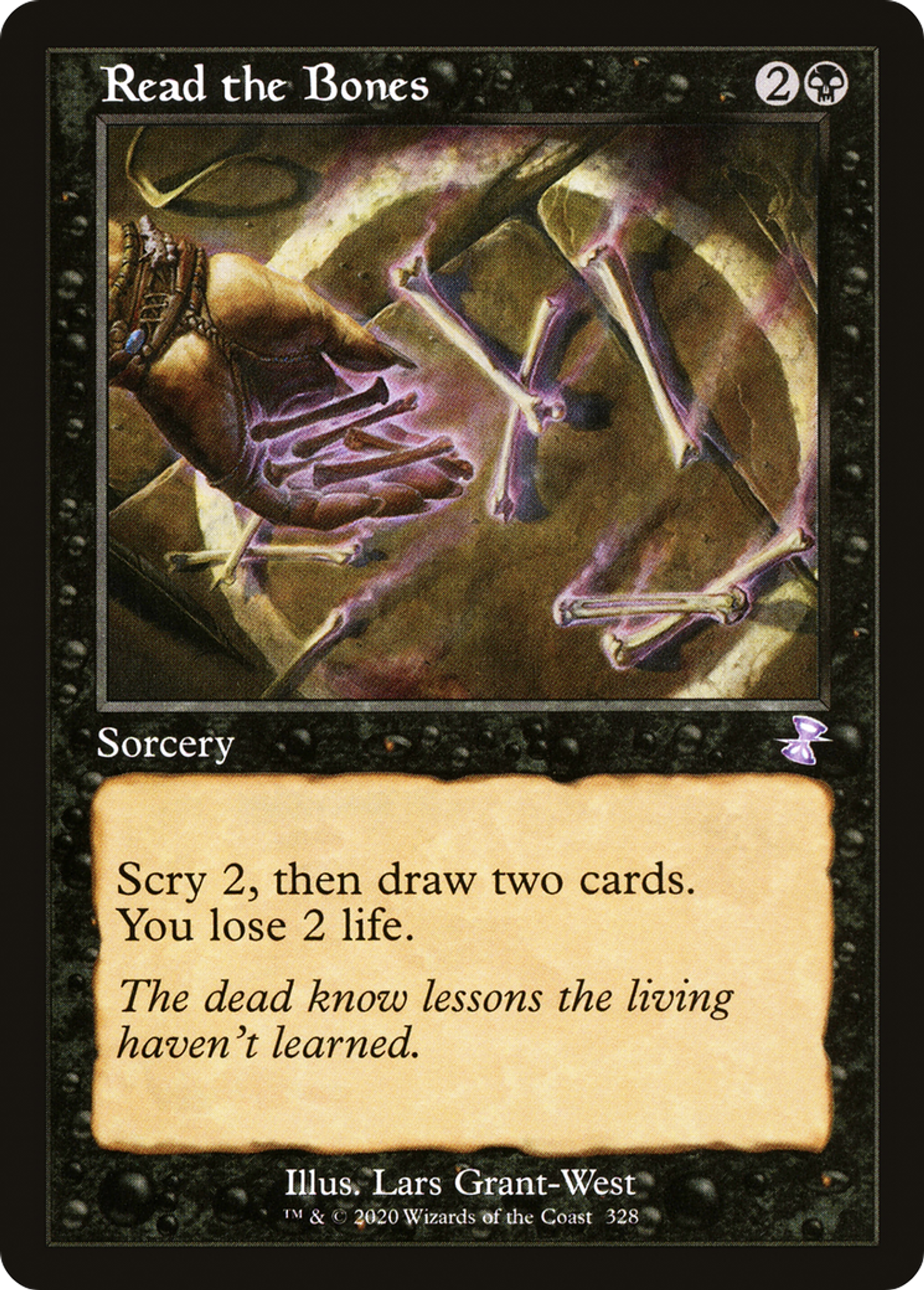 Lire dans les os — Time Spiral Remastered — Magic: The Gathering