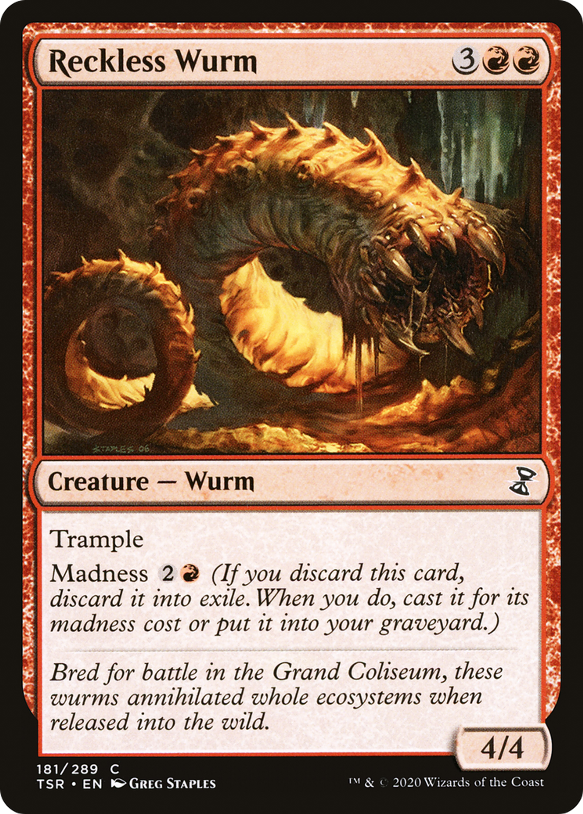 Guivre téméraire — Time Spiral Remastered — Magic: The Gathering