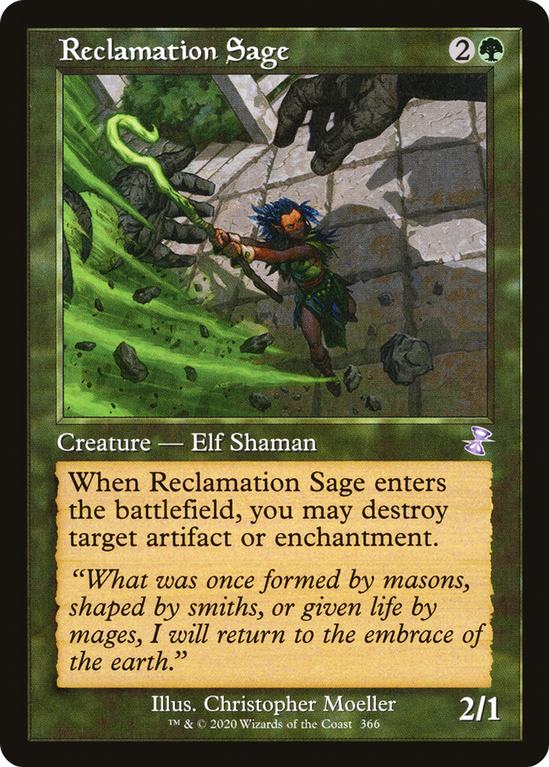 Sage du reboisement — Time Spiral Remastered — Magic: The Gathering