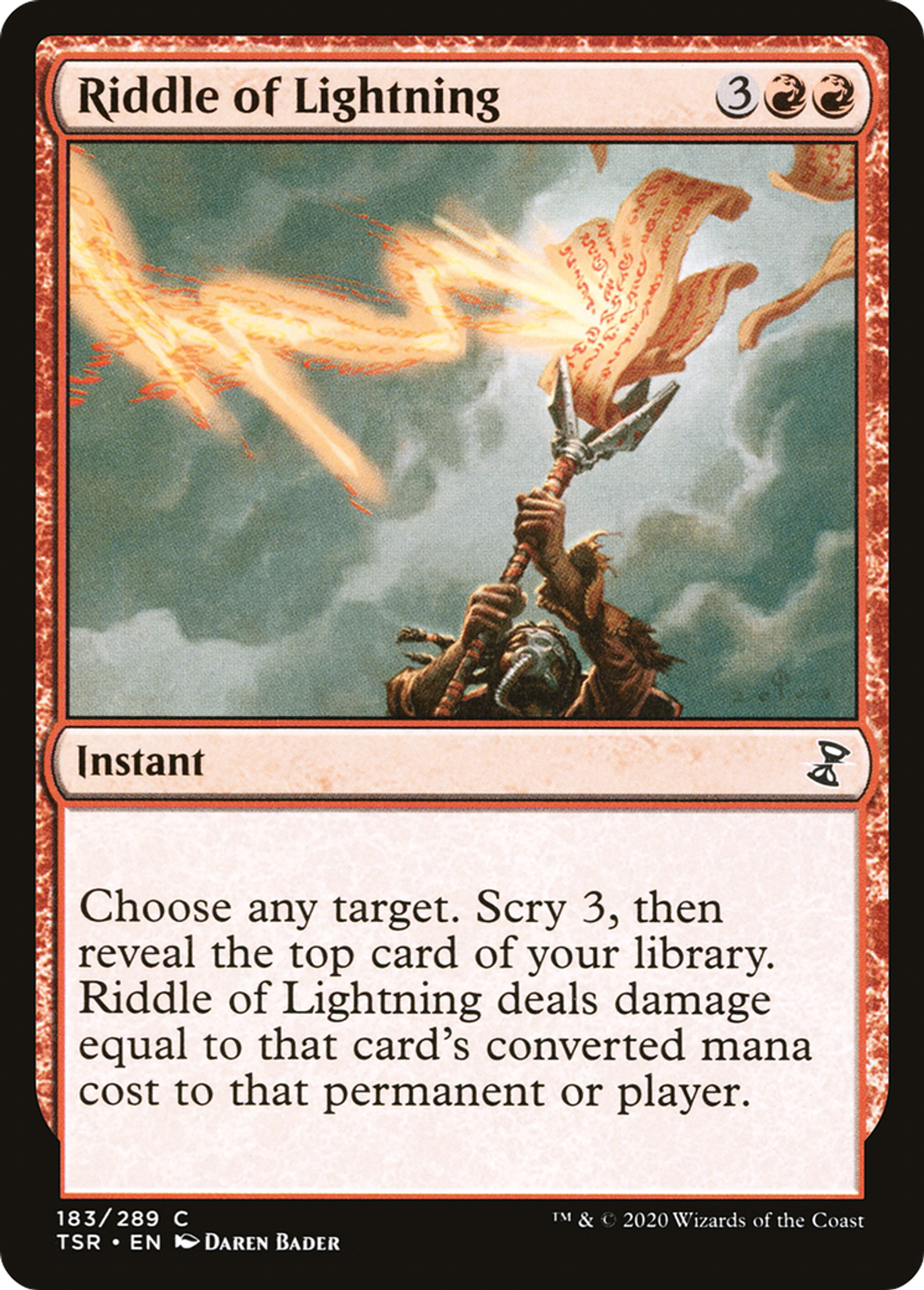 Crible d'éclairs — Time Spiral Remastered — Magic: The Gathering