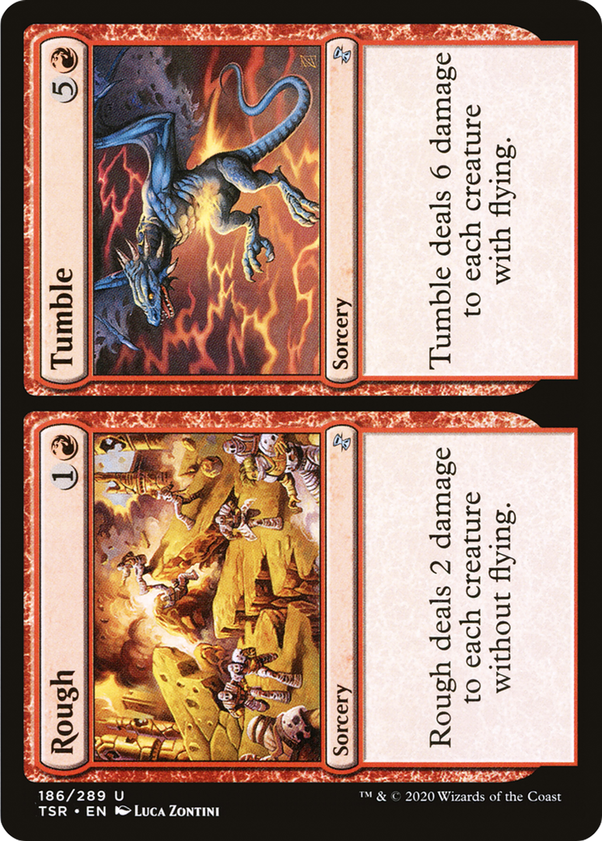 Rough // Tumble — Time Spiral Remastered — Magic: The Gathering