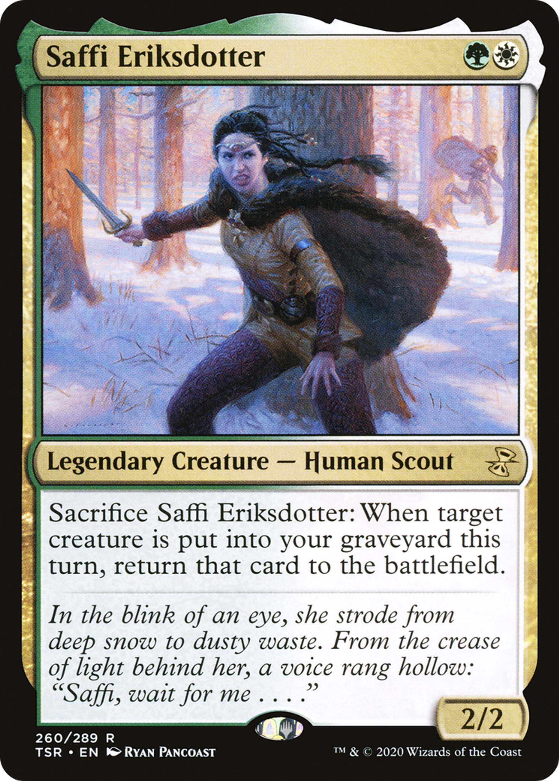 Saffi Eriksdotter — Time Spiral Remastered — Magic: The Gathering