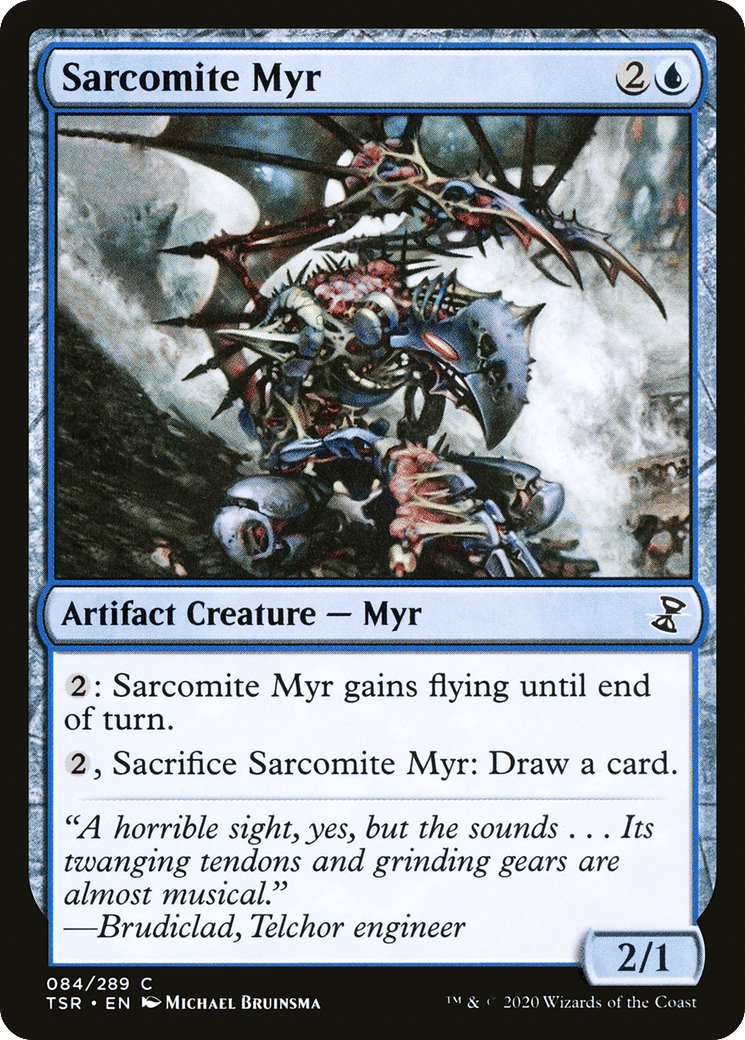 Sarcomite Myr — Time Spiral Remastered — Magic: The Gathering