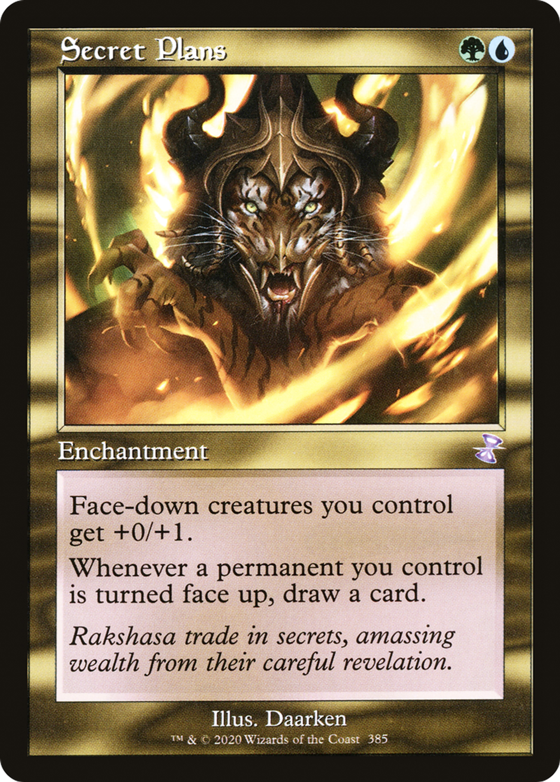 Plans secrets — Time Spiral Remastered — Magic: The Gathering