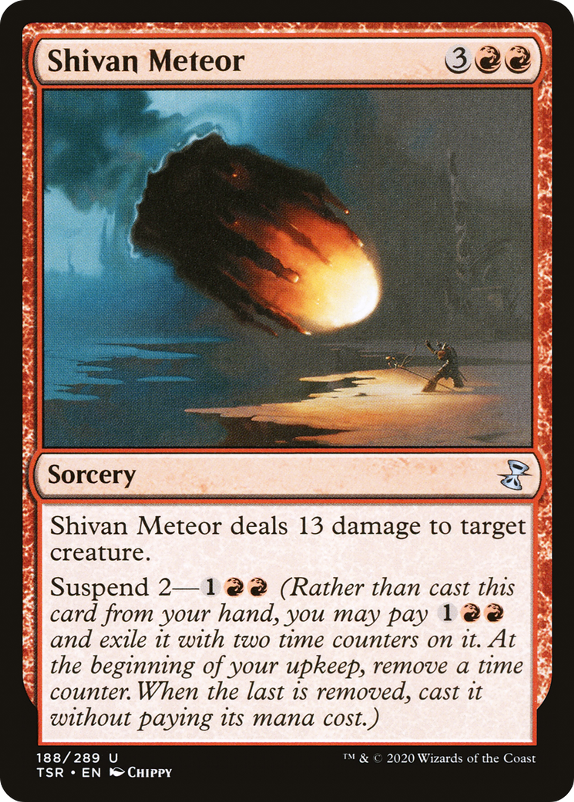 Météore shivân — Time Spiral Remastered — Magic: The Gathering