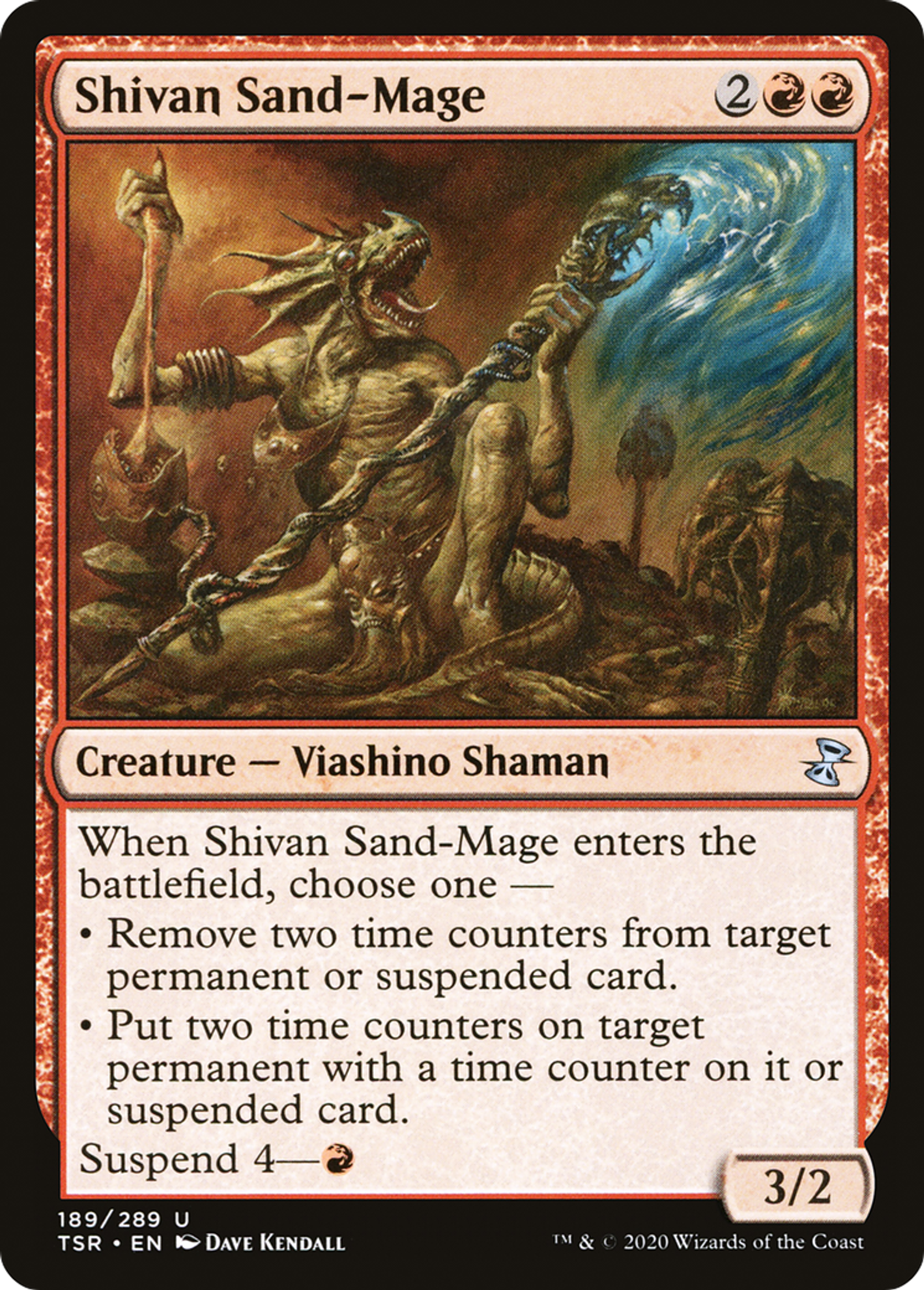 Mage des sables shivân — Time Spiral Remastered — Magic: The Gathering