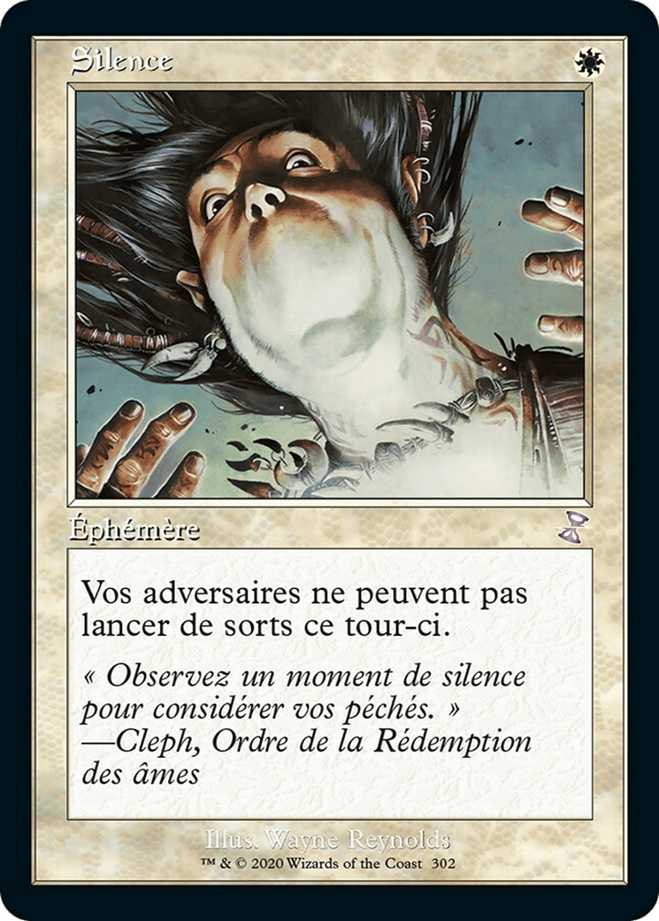 Silence — Time Spiral Remastered — Magic: The Gathering
