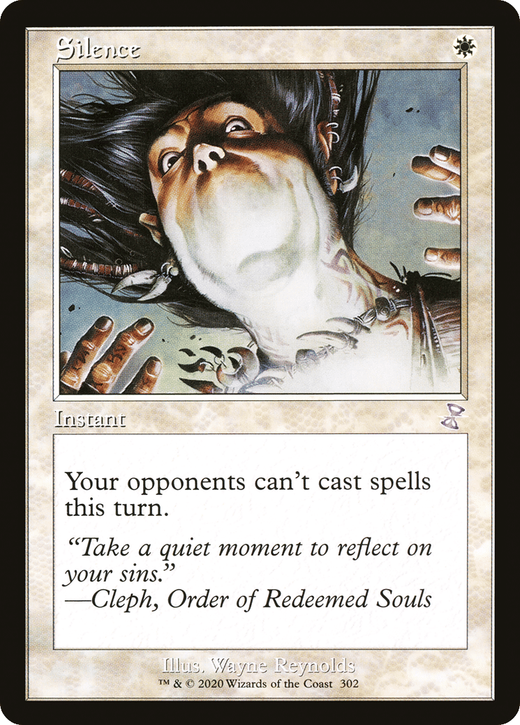 Silence — Time Spiral Remastered — Magic: The Gathering