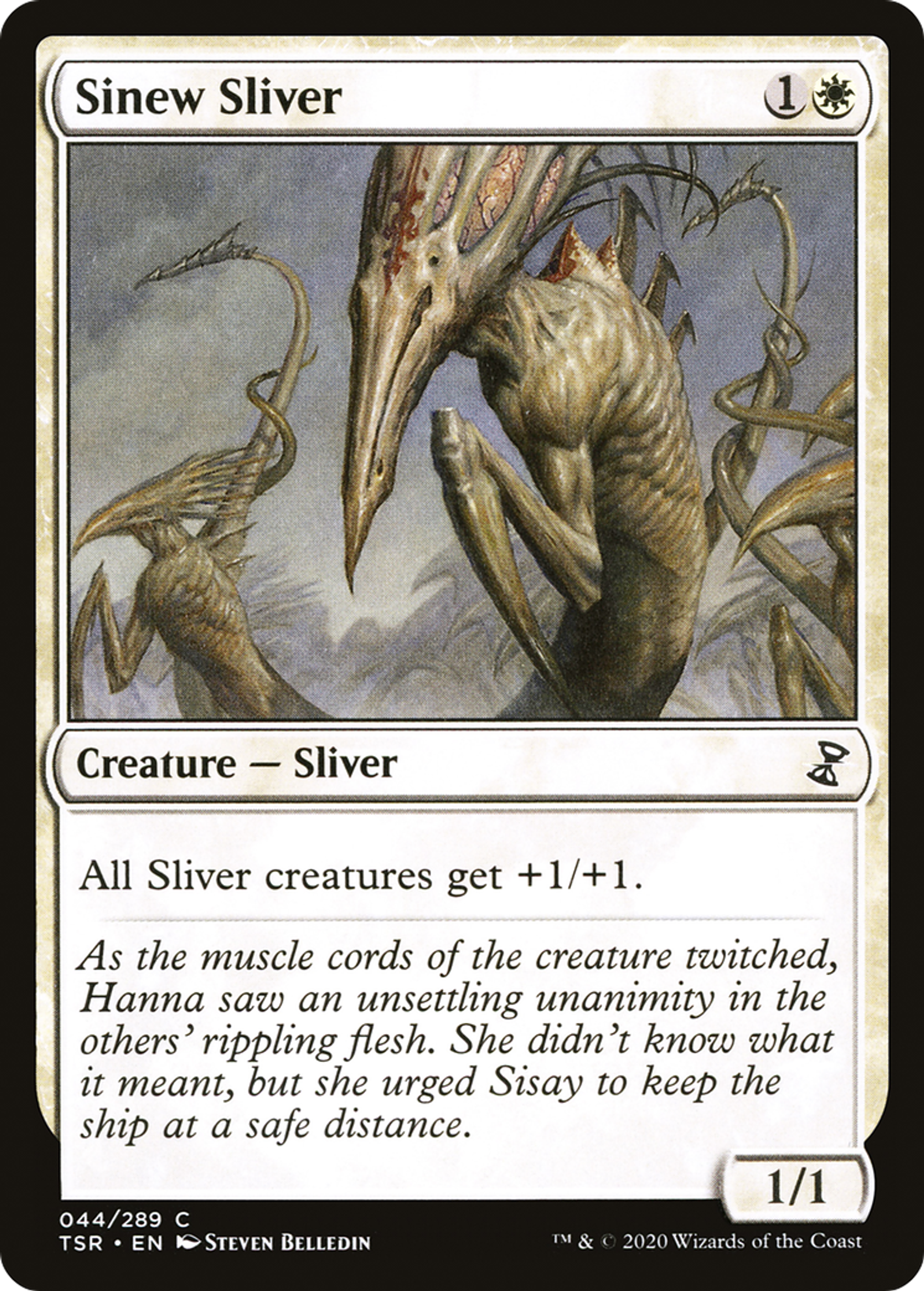 Sinew Sliver — Time Spiral Remastered — Magic: The Gathering