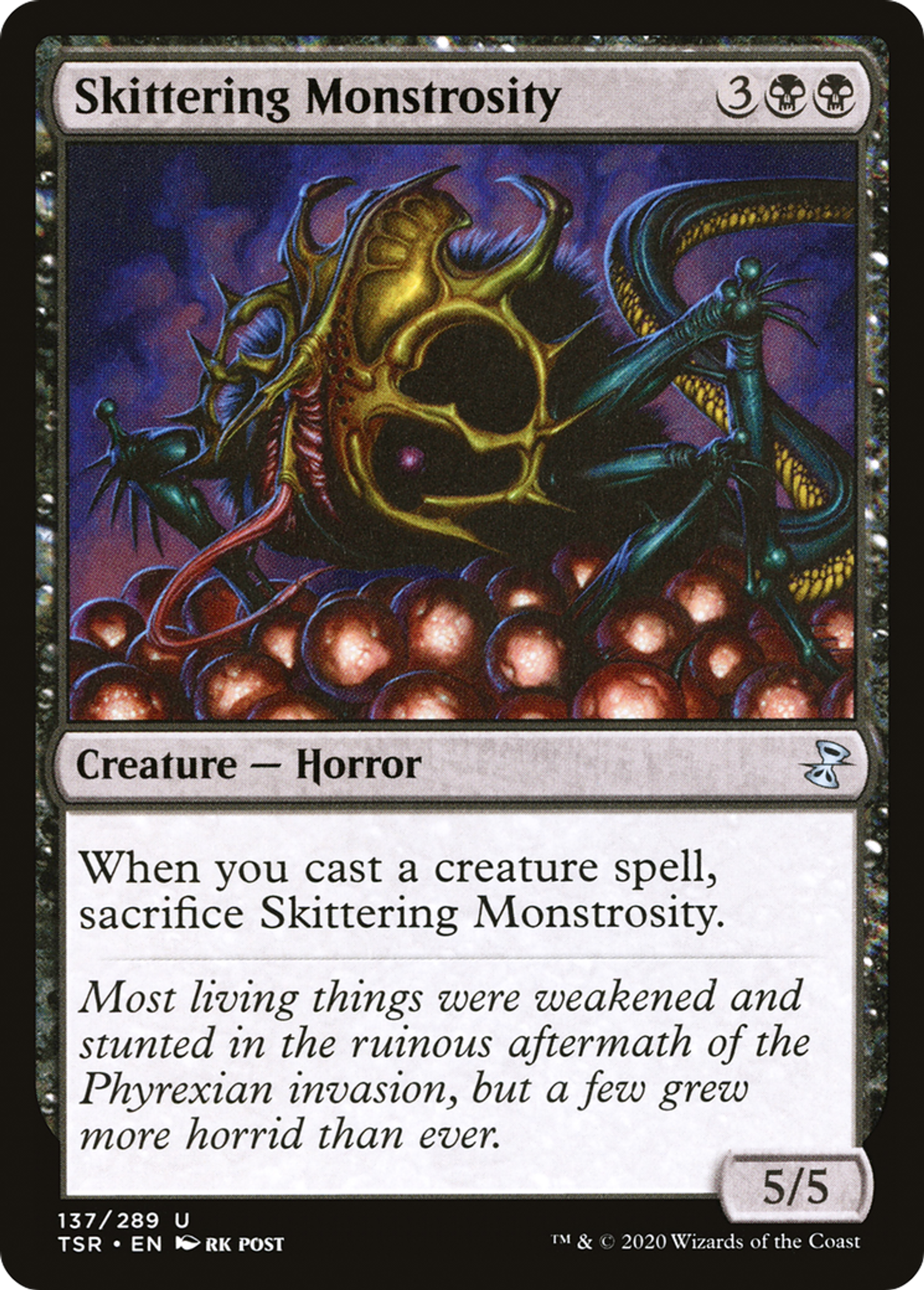 Monstruosité fuyarde — Time Spiral Remastered — Magic: The Gathering