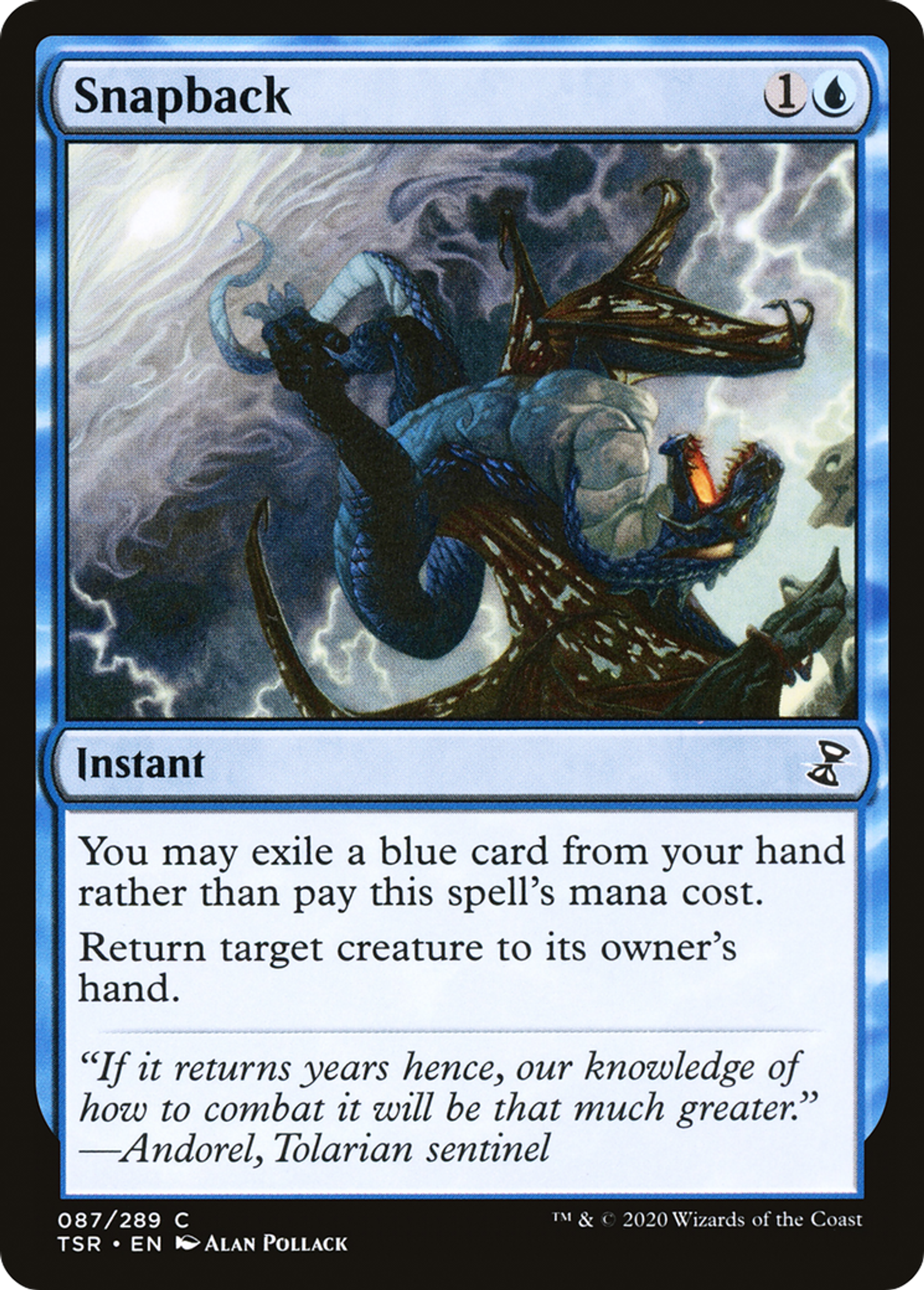 Snapback — Time Spiral Remastered — Magic: The Gathering