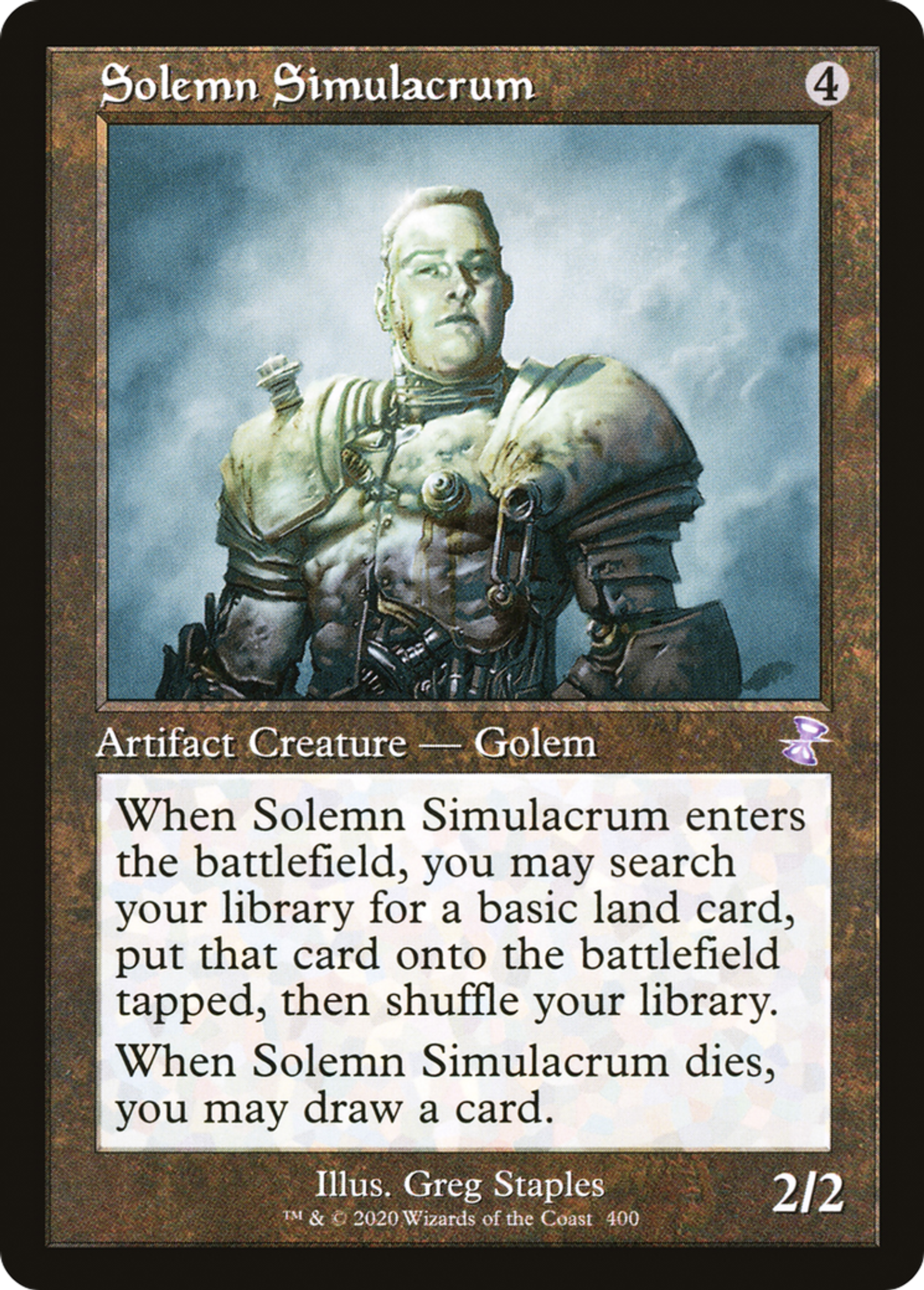Simulacre solennel — Time Spiral Remastered — Magic: The Gathering