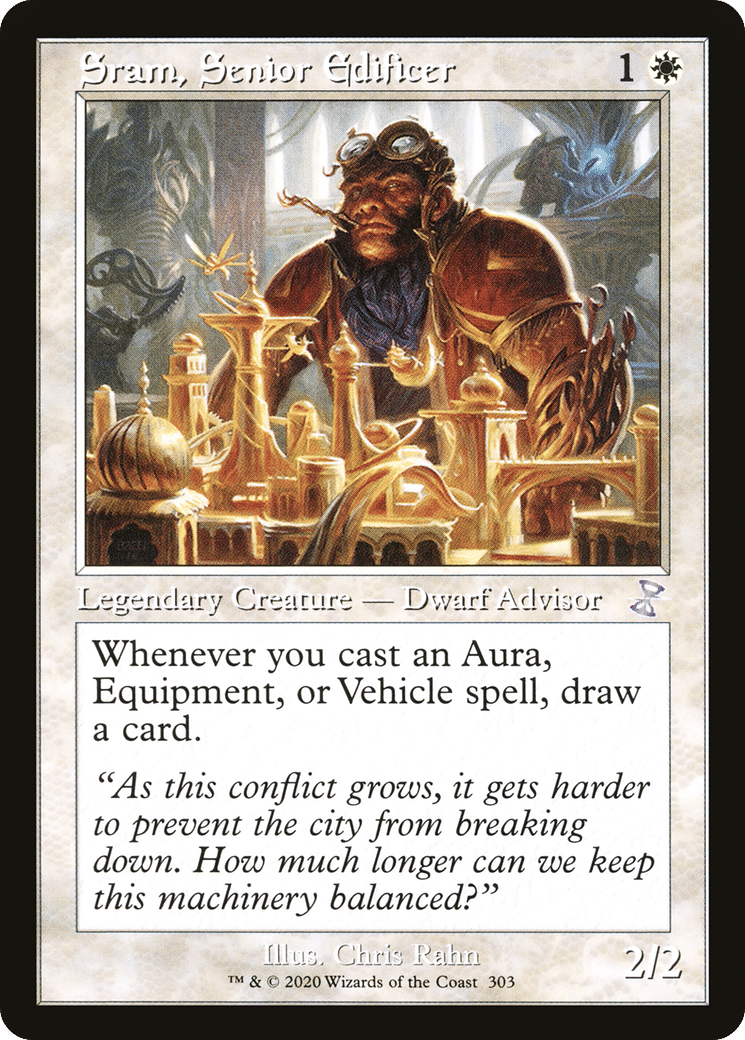 Sram, Senior Edificer — Time Spiral Remastered — Magic: The Gathering