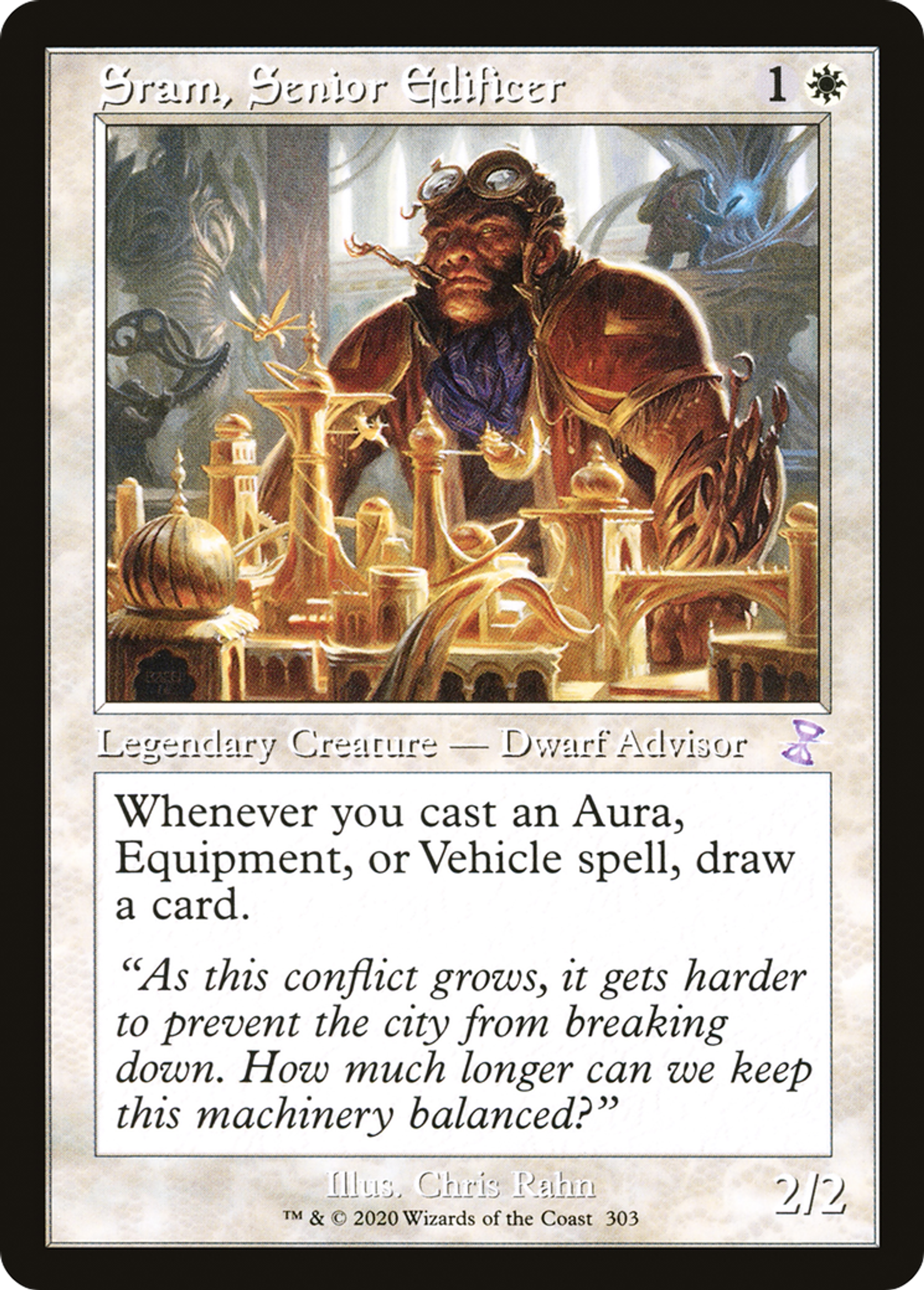 Sram, Senior Edificer — Time Spiral Remastered — Magic: The Gathering