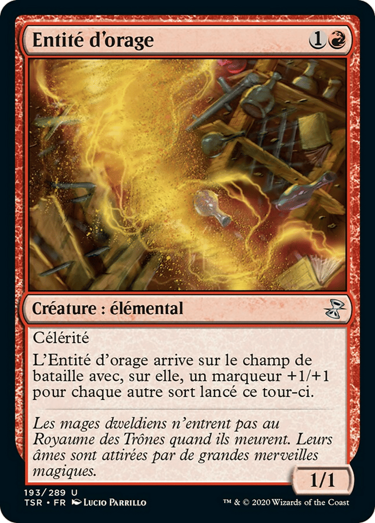 Entité d'orage — Time Spiral Remastered — Magic: The Gathering