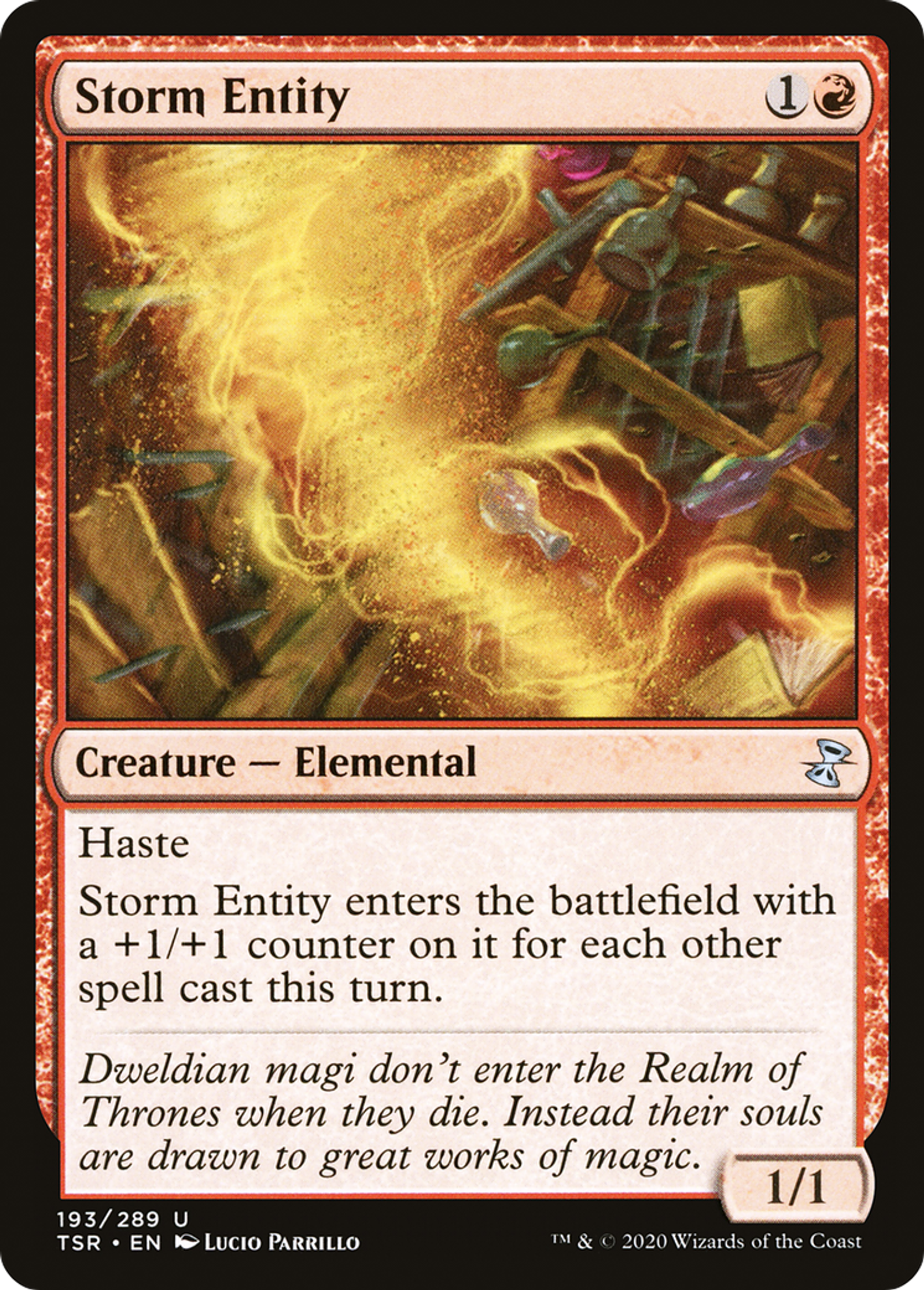 Entité d'orage — Time Spiral Remastered — Magic: The Gathering