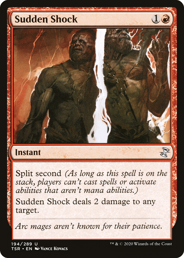 Sudden Shock — Time Spiral Remastered — Magic: The Gathering