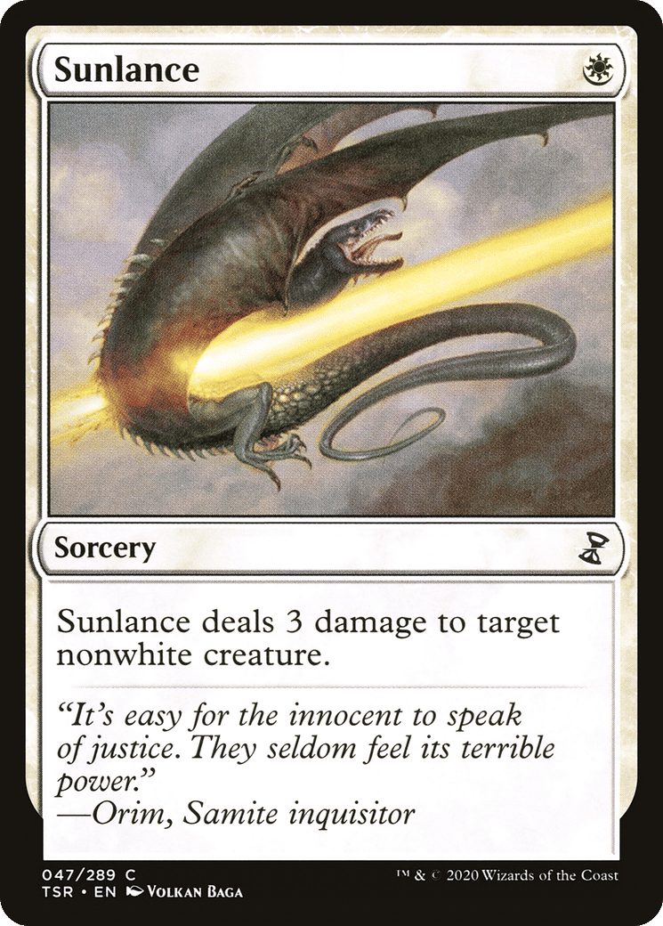 Sunlance — Time Spiral Remastered — Magic: The Gathering