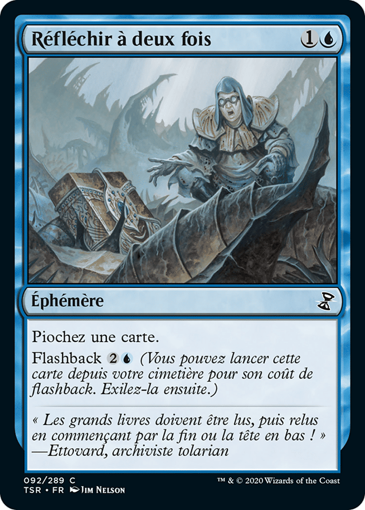 Réfléchir à deux fois — Time Spiral Remastered — Magic: The Gathering