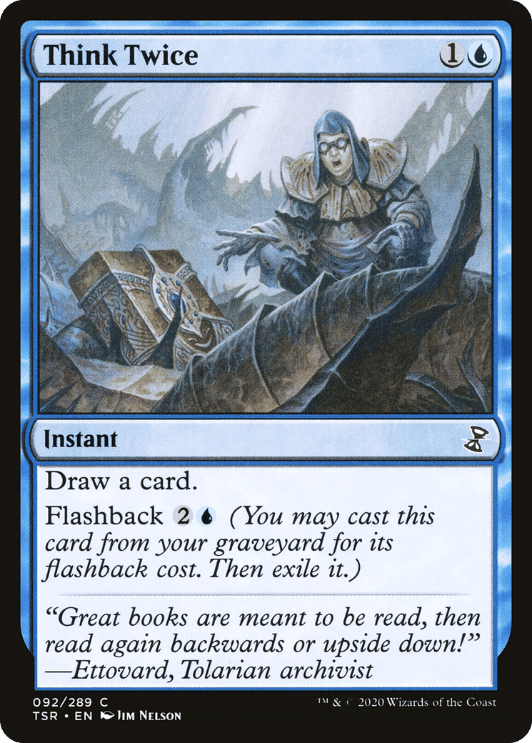 Think Twice — Time Spiral Remastered — Magic: The Gathering