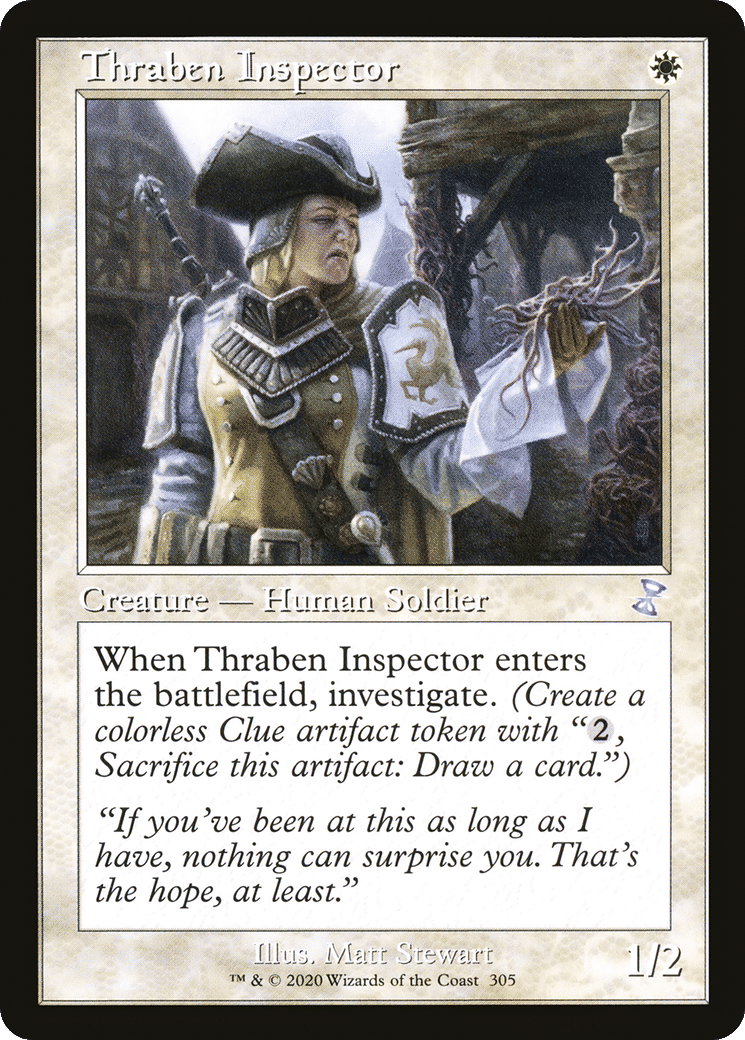 Thraben Inspector — Time Spiral Remastered — Magic: The Gathering