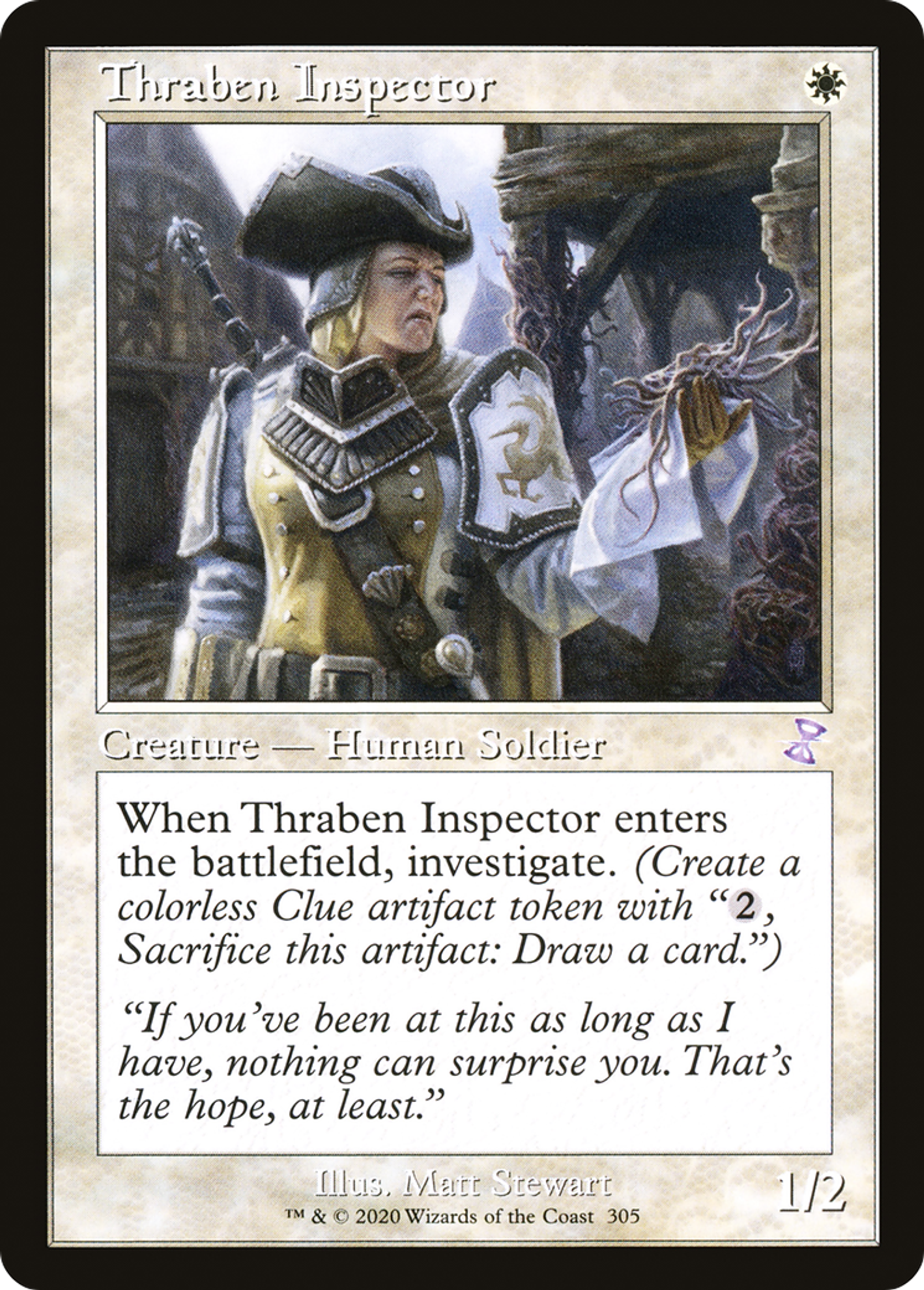 Thraben Inspector — Time Spiral Remastered — Magic: The Gathering