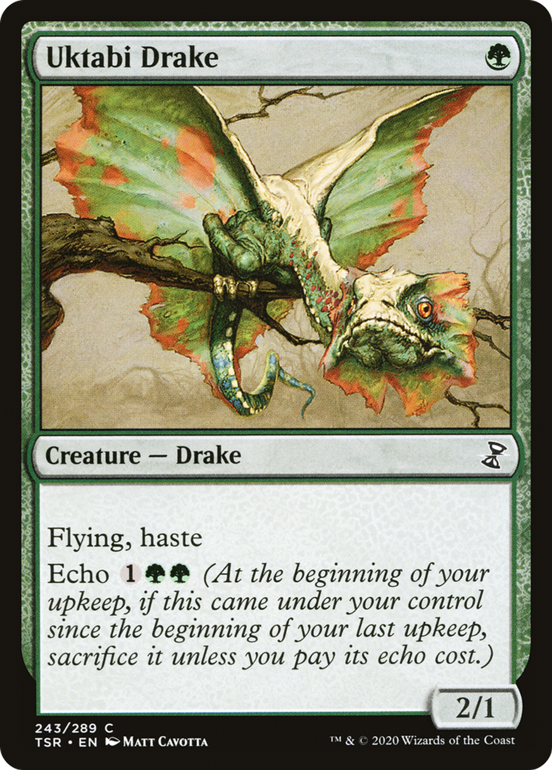 Drakôn de l'Ouktabi — Time Spiral Remastered — Magic: The Gathering