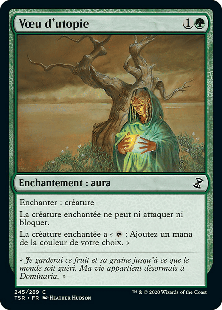 Vœu d'utopie — Time Spiral Remastered — Magic: The Gathering