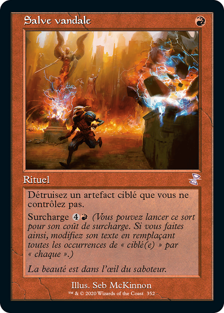 Salve vandale — Time Spiral Remastered — Magic: The Gathering