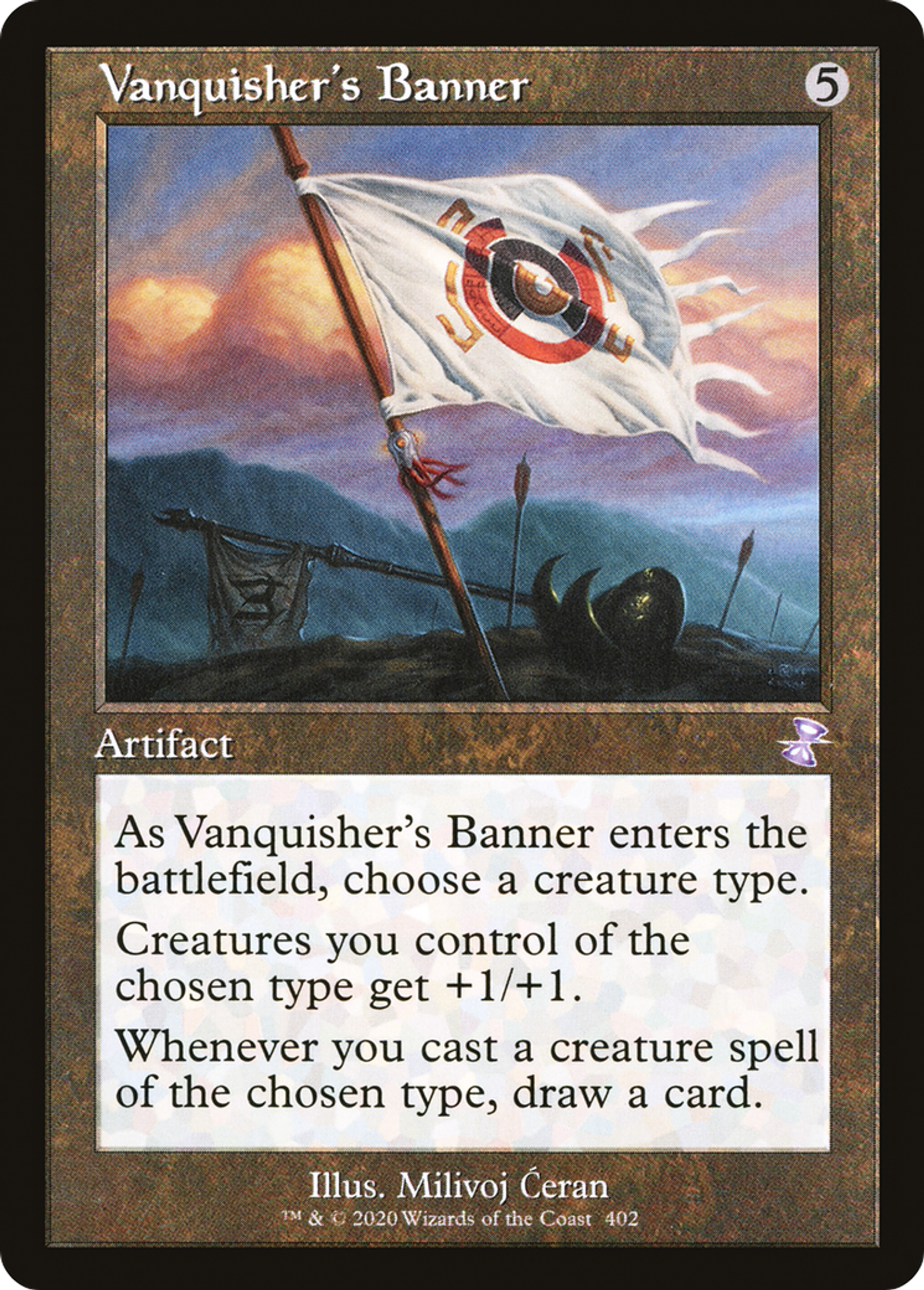 Bannière du vainqueur — Time Spiral Remastered — Magic: The Gathering