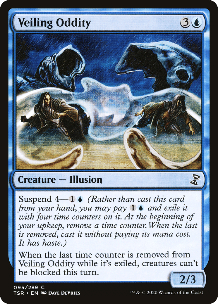 Veiling Oddity — Time Spiral Remastered — Magic: The Gathering