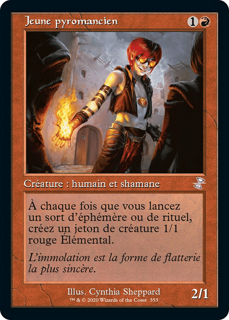 Jeune pyromancien — Time Spiral Remastered — Magic: The Gathering